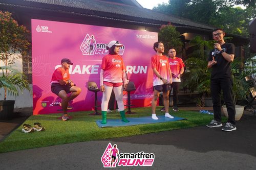 Race photo from Shakeout Run - Smartfren Run