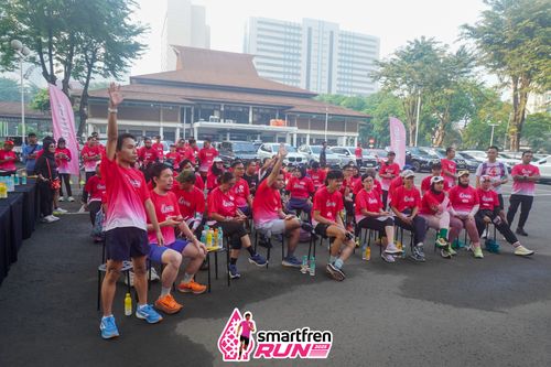 Race photo from Shakeout Run - Smartfren Run