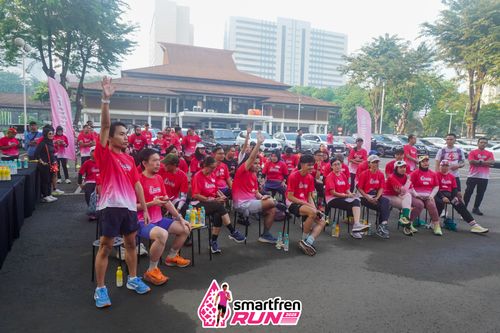 Race photo from Shakeout Run - Smartfren Run