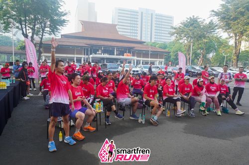 Race photo from Shakeout Run - Smartfren Run