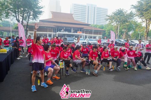 Race photo from Shakeout Run - Smartfren Run