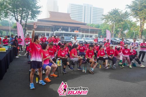 Race photo from Shakeout Run - Smartfren Run