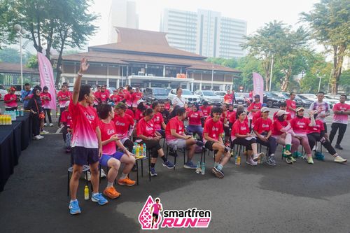 Race photo from Shakeout Run - Smartfren Run