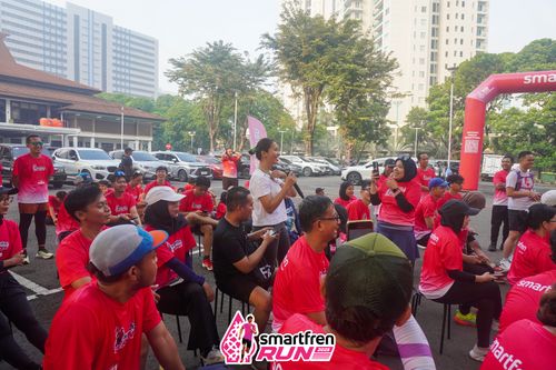 Race photo from Shakeout Run - Smartfren Run