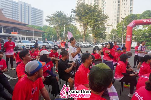 Race photo from Shakeout Run - Smartfren Run