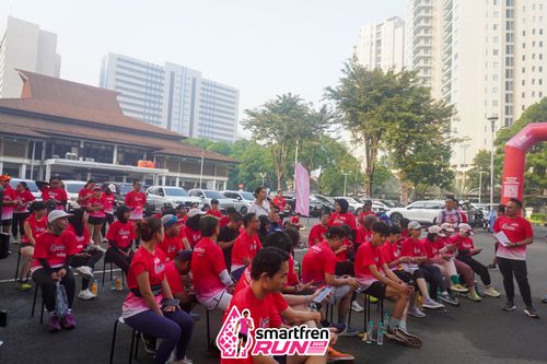 Race photo from Shakeout Run - Smartfren Run