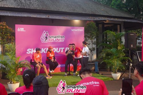 Race photo from Shakeout Run - Smartfren Run