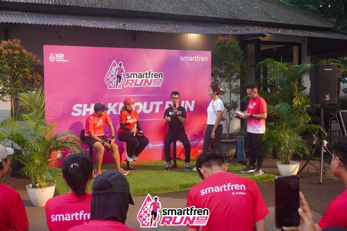 Race photo from Shakeout Run - Smartfren Run
