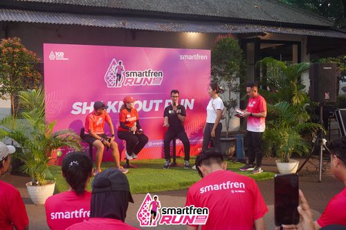 Race photo from Shakeout Run - Smartfren Run