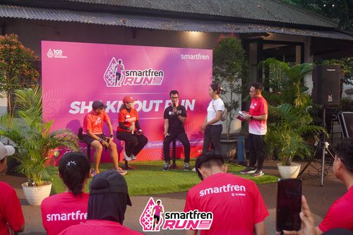 Race photo from Shakeout Run - Smartfren Run