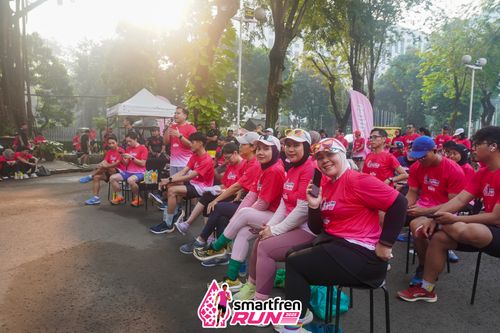 Race photo from Shakeout Run - Smartfren Run
