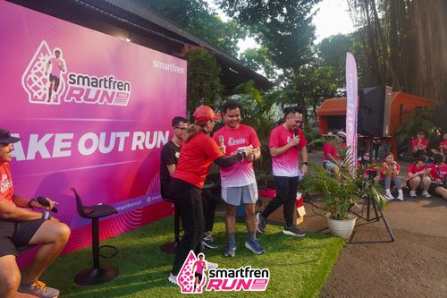 Race photo from Shakeout Run - Smartfren Run