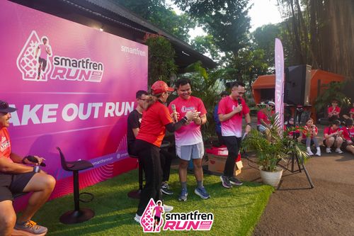 Race photo from Shakeout Run - Smartfren Run