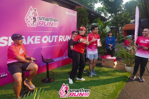 Race photo from Shakeout Run - Smartfren Run
