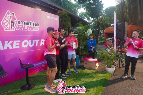 Race photo from Shakeout Run - Smartfren Run