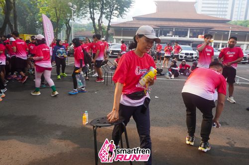 Race photo from Shakeout Run - Smartfren Run