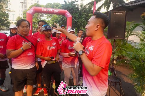 Race photo from Shakeout Run - Smartfren Run