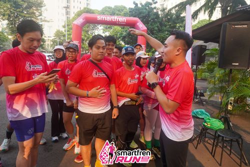 Race photo from Shakeout Run - Smartfren Run