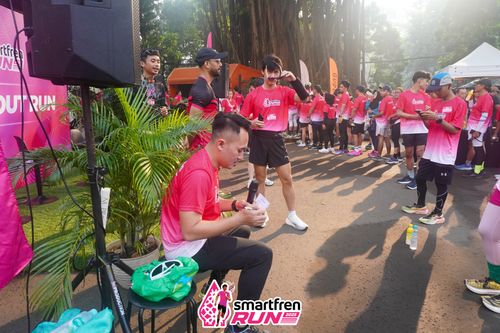 Race photo from Shakeout Run - Smartfren Run
