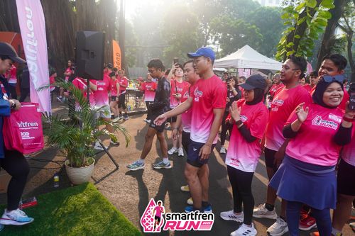 Race photo from Shakeout Run - Smartfren Run