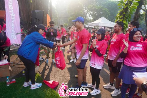 Race photo from Shakeout Run - Smartfren Run