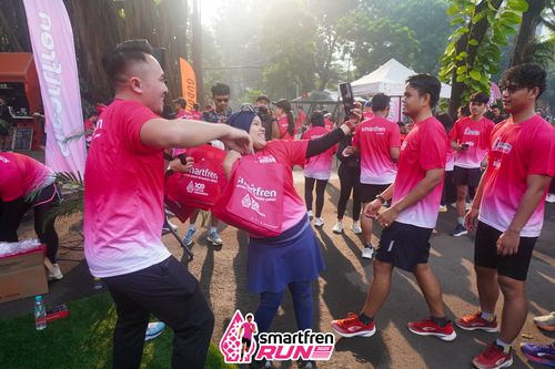 Race photo from Shakeout Run - Smartfren Run