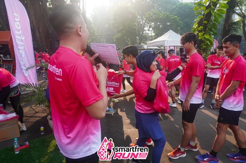 Race photo from Shakeout Run - Smartfren Run