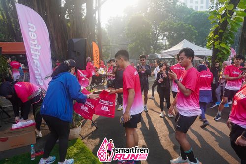 Race photo from Shakeout Run - Smartfren Run
