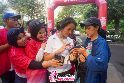 Race photo from Shakeout Run - Smartfren Run
