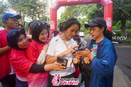 Race photo from Shakeout Run - Smartfren Run