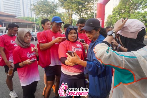 Race photo from Shakeout Run - Smartfren Run