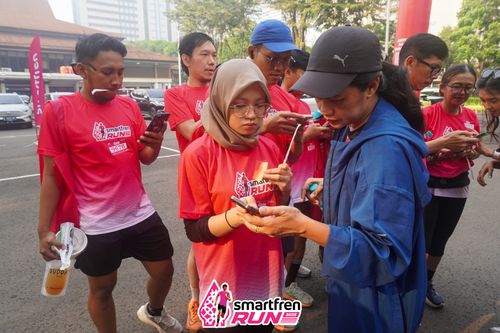 Race photo from Shakeout Run - Smartfren Run