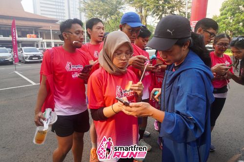 Race photo from Shakeout Run - Smartfren Run
