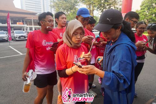 Race photo from Shakeout Run - Smartfren Run