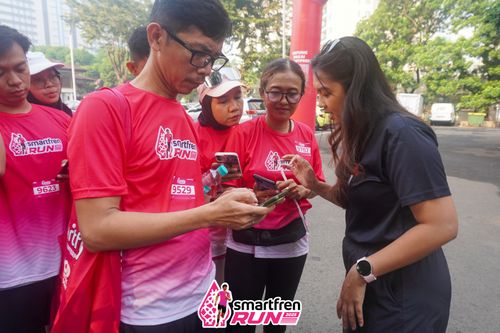 Race photo from Shakeout Run - Smartfren Run