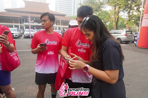 Race photo from Shakeout Run - Smartfren Run