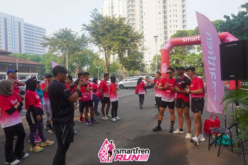 Race photo from Shakeout Run - Smartfren Run