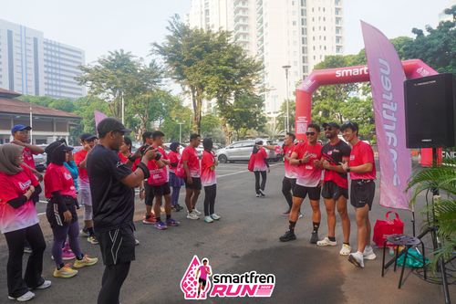 Race photo from Shakeout Run - Smartfren Run
