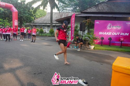 Race photo from Shakeout Run - Smartfren Run