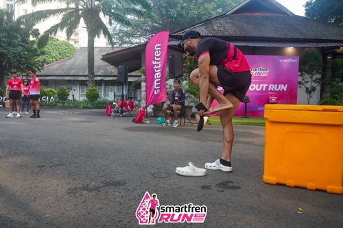 Race photo from Shakeout Run - Smartfren Run