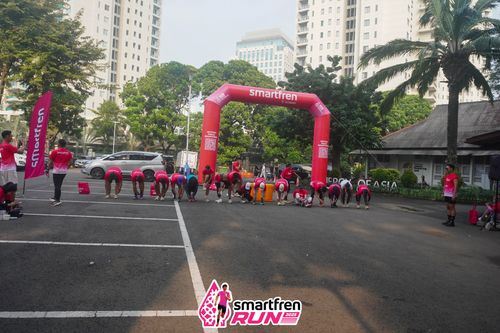 Race photo from Shakeout Run - Smartfren Run