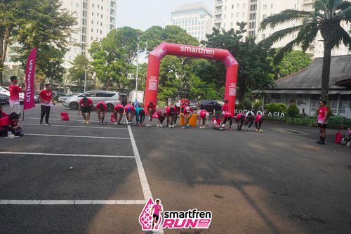Race photo from Shakeout Run - Smartfren Run