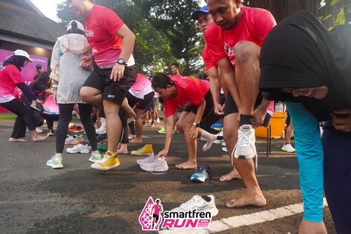 Race photo from Shakeout Run - Smartfren Run