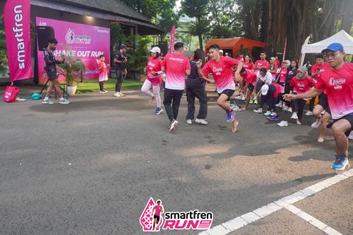 Race photo from Shakeout Run - Smartfren Run
