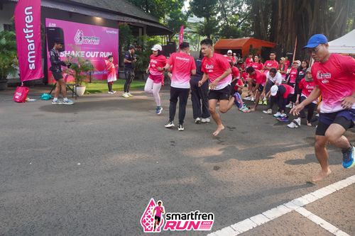 Race photo from Shakeout Run - Smartfren Run