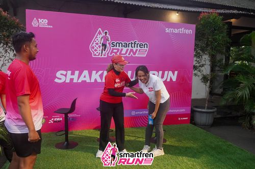 Race photo from Shakeout Run - Smartfren Run