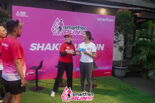 Race photo from Shakeout Run - Smartfren Run
