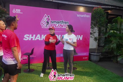 Race photo from Shakeout Run - Smartfren Run