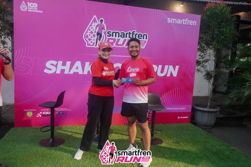 Race photo from Shakeout Run - Smartfren Run
