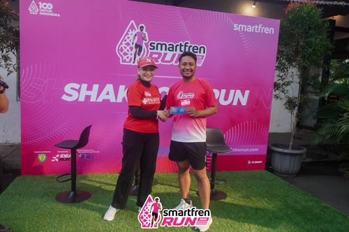 Race photo from Shakeout Run - Smartfren Run